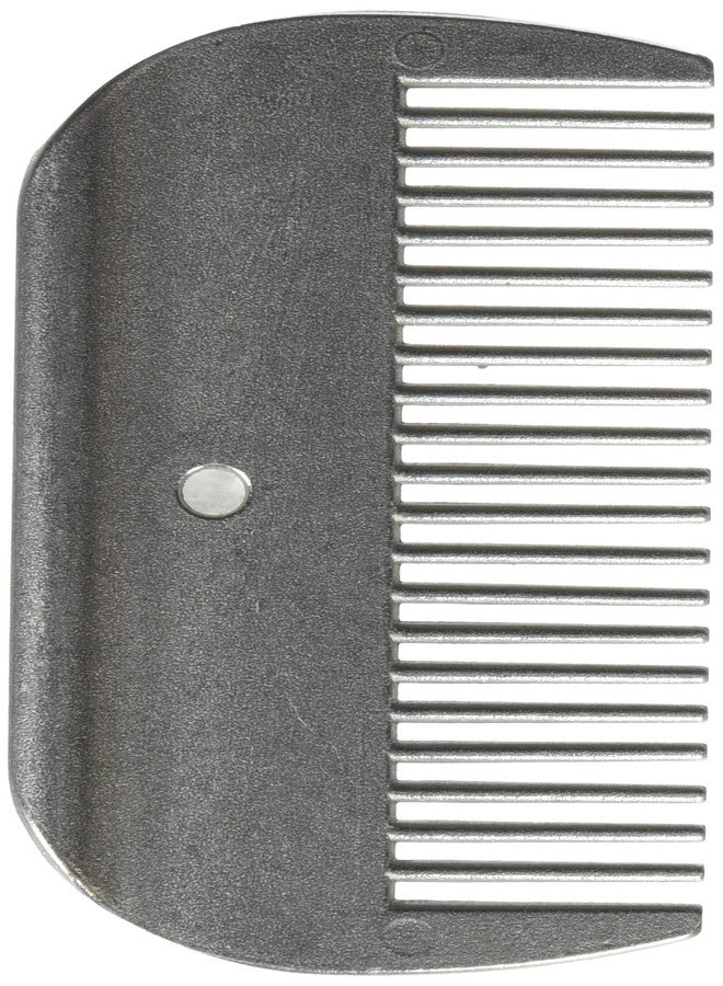 Partrade 077271 Mane Comb for Horses Silver, 4inch